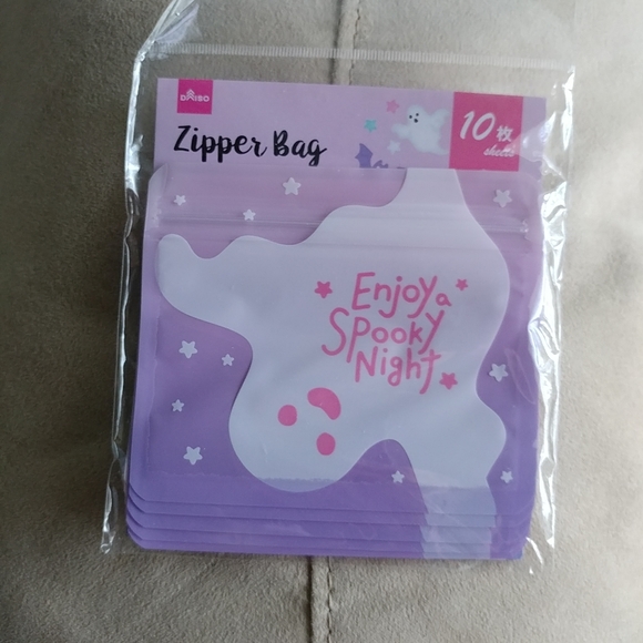 Spooky ghost zipper bags - Picture 1 of 2